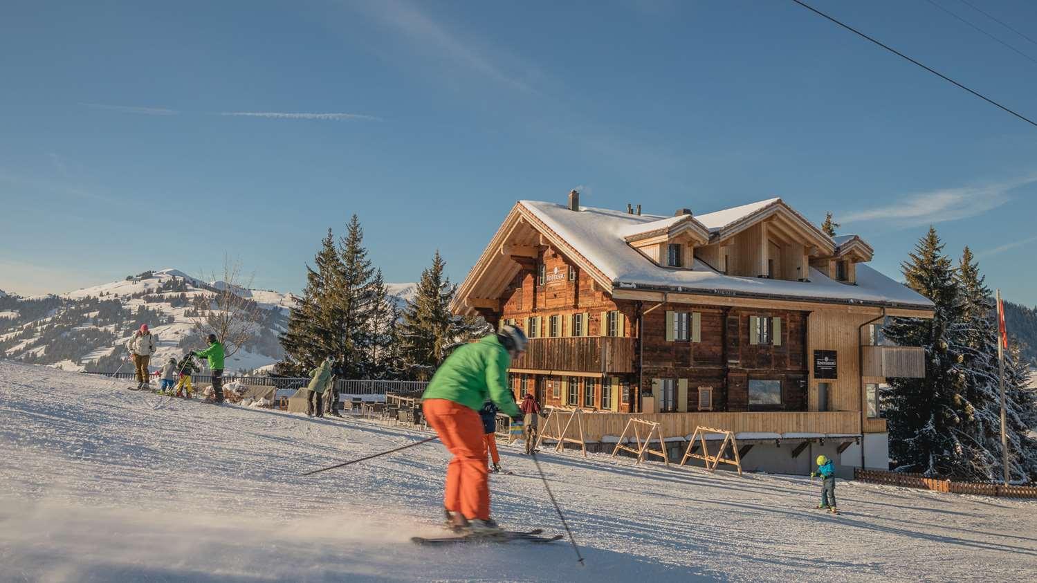 Rinderberg Swiss Alpine Lodge Zweisimmen Exterior photo