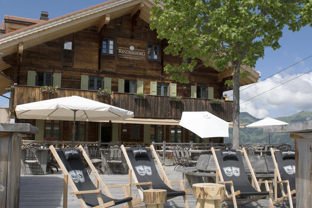 Rinderberg Swiss Alpine Lodge Zweisimmen Exterior photo